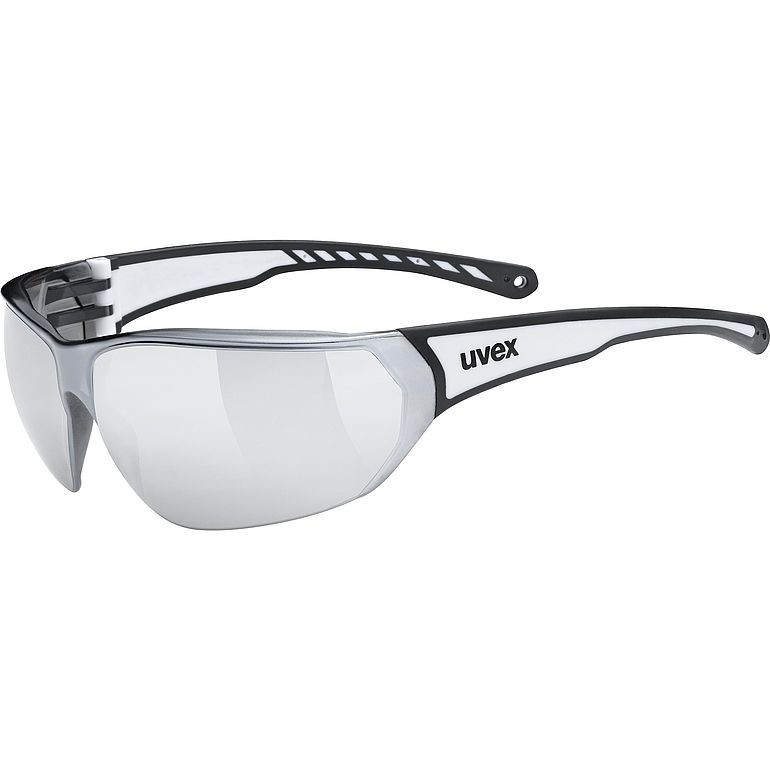 

Спортивные Очки Uvex Sportstyle 204 Black White Mirror Silver