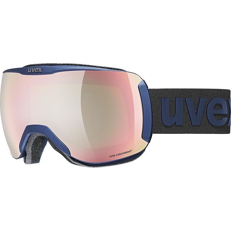 

Женская Горнолыжная Маска UVEX Downhill 2100 WE Navy Mat SL Rose Green