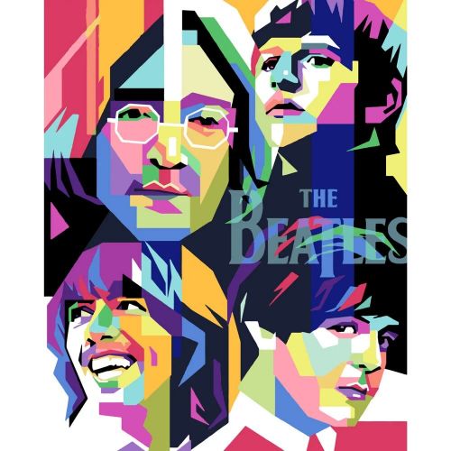 

Картина по номерам "The Beatles"