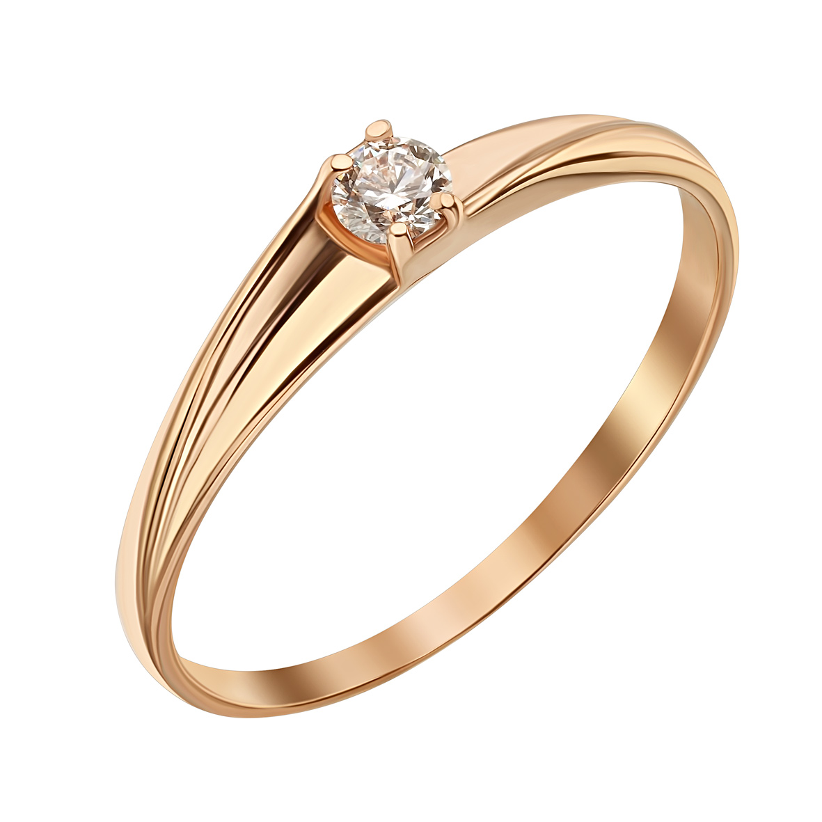 

Золотое кольцо с бриллиантом Tango Jewellery Company 740378 размер 17.5