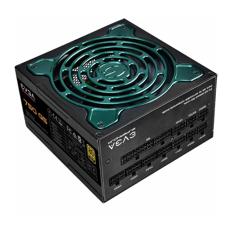 

Блок питания EVGA Supernova 750 G5, PC power supply (black, 6x PCIe, cable management)