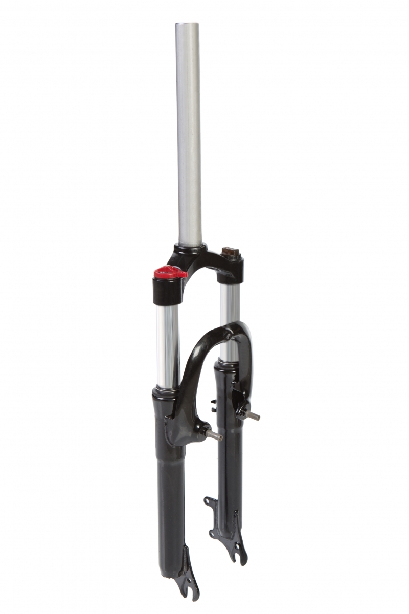 

Вилка 24" ST 1-1/8" AM с лок. disc/v-br шток-260мм ход-100mm черный FSD LJ-536M