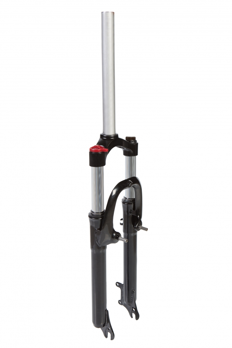 

Вилка 26" ST 1-1/8" AM с лок. disc/v-br шток-260мм ход-100mm черный FSD LJ-536M