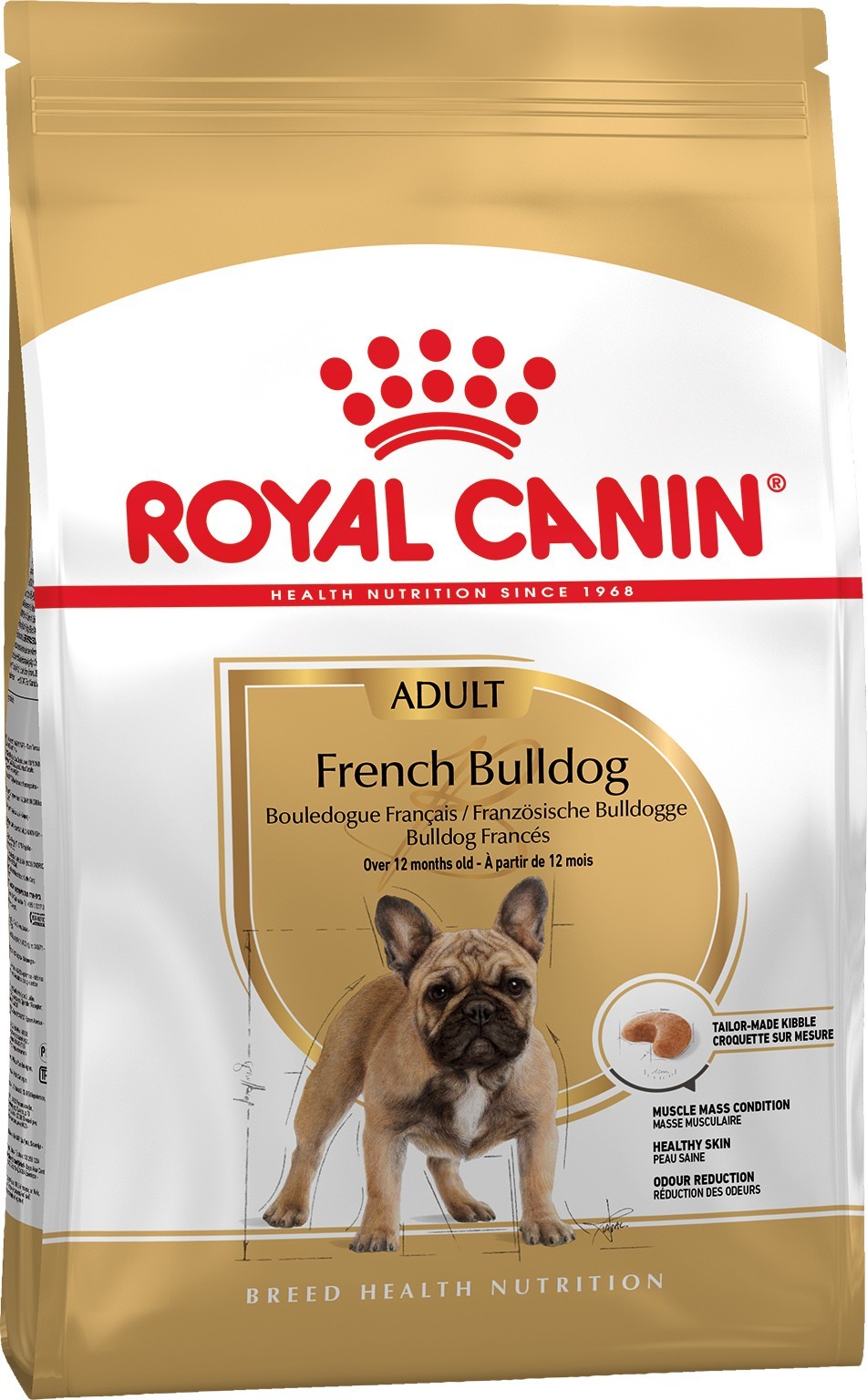 

Сухой корм для собак ROYAL CANIN French Bulldog Adult 9 кг породы Французский Бульдог