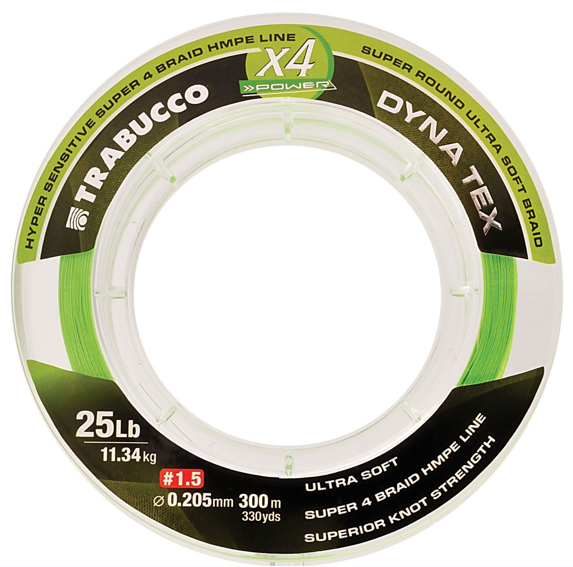 

Шнур Trabucco X4 Power 150 м 0.063 мм 2.72 кг Салатово-желтый (054-31-060)