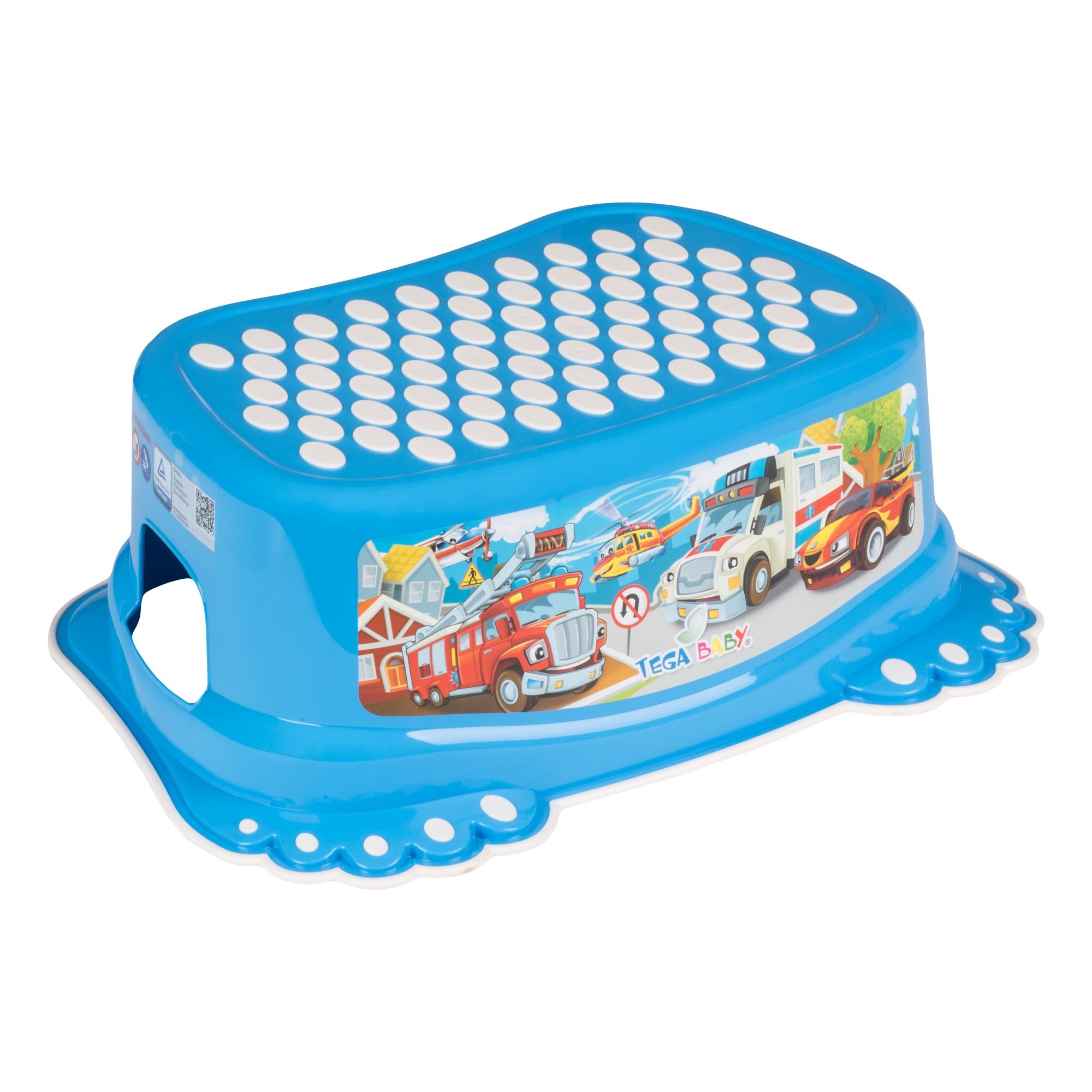 

Подставка для ног Tega Baby антискользящая "CARS" Синий