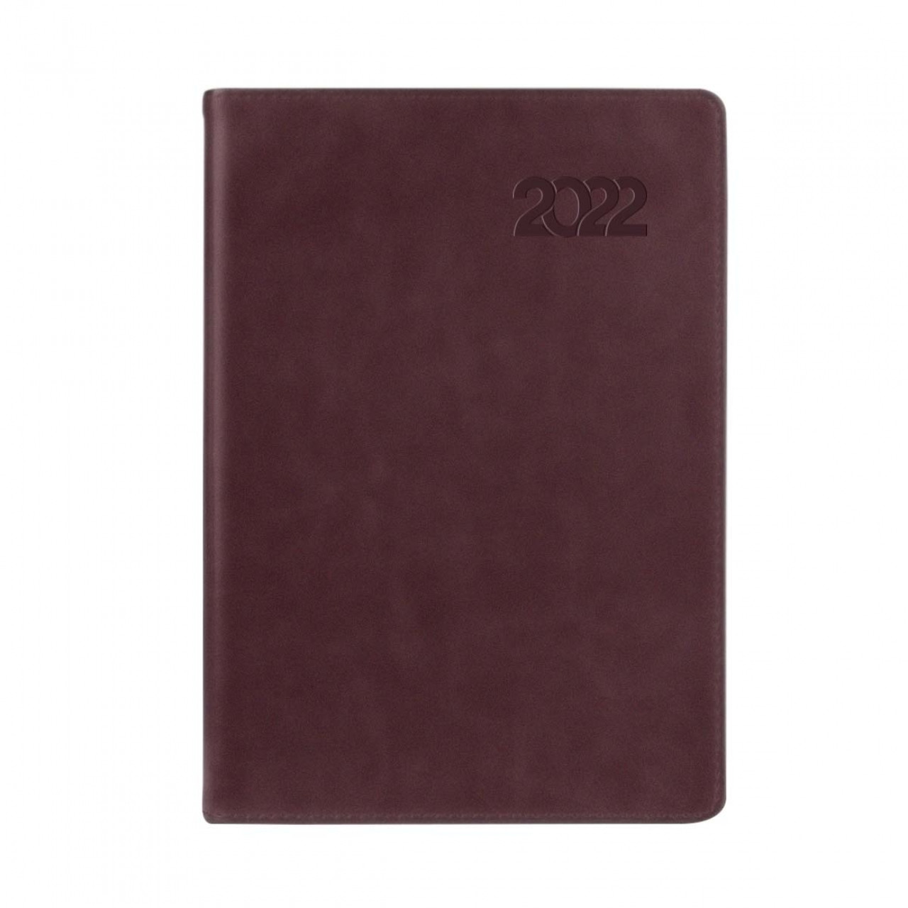 

Щоденник A5 "Leo Planner" дат2022 184арк. Case м'яка.обкл., бордовий №252116(20)