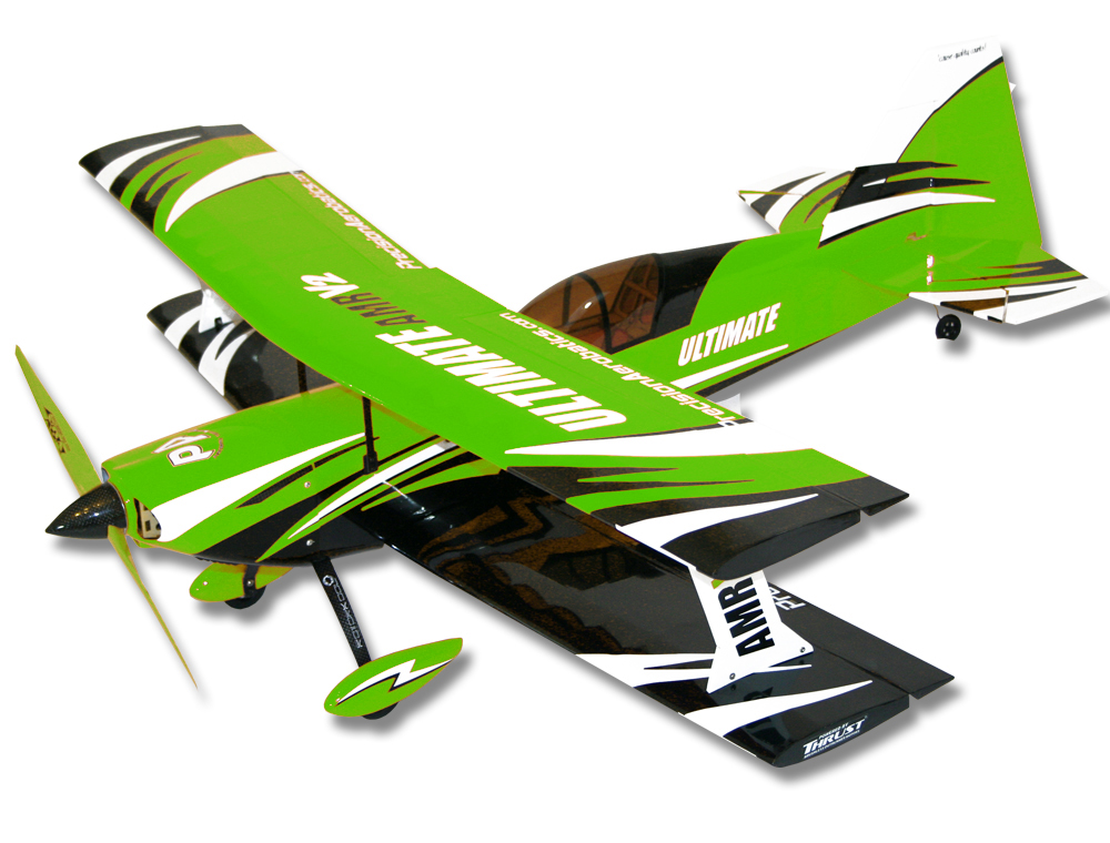 

Самолёт радиоуправляемый Precision Aerobatics Ultimate AMR 1014мм KIT (зеленый)