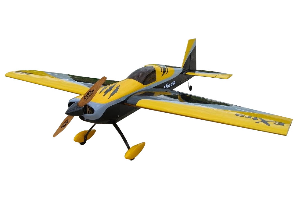 

Самолёт радиоуправляемый Precision Aerobatics Extra 260 1219мм KIT (желтый)