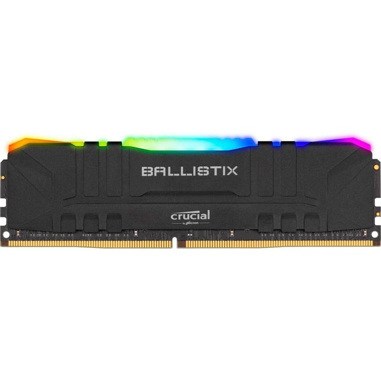 

Модуль памяти CRUCIAL Ballistix RGB Black DDR4 3200MHz 32GB (BL32G32C16U4BL)