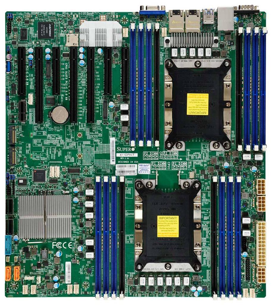 

Материнская плата Supermicro MBD-X11DPH-T-O