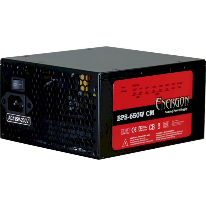 

Блок питания Inter-Tech 650W (EPS-650W CM) Energon