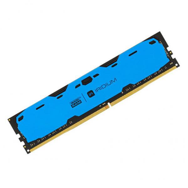 

Модуль памяти DDR4 2x8GB/ 2400 GOODRAM Iridium Blue (IR-B2400D464L15S/16GDC)