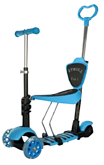 

Самокат iTrike Maxi 5 в 1 Голубой (JR 3-026-B-1 blue)