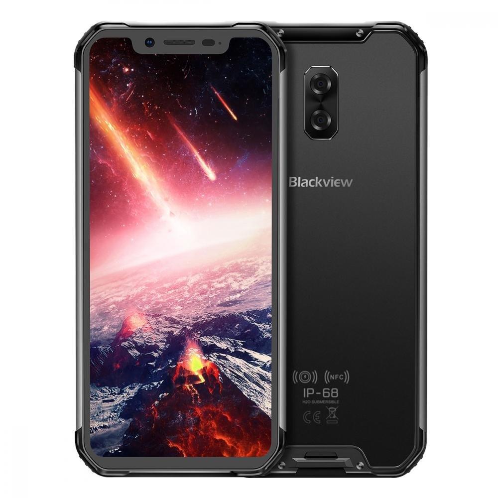 

Мобильный телефон Blackview BV9600 Pro black 6/128 GB 6.21" Защищенный IP68 Аккумулятор 5580 мАч Быстрая зарядка NFC Камеры 16+8/8Мп (236 zp)