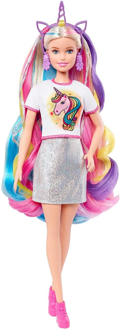 

Кукла Барби фантастические волосы Единорог Barbie Fantasy Hair Doll, Blonde
