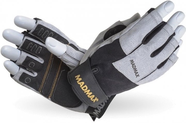 

Перчатки MadMax для тяжелой атлетики Damasteel MFG-871 Размер L (286497)