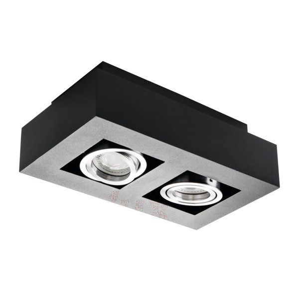 

Светильник точечный Kanlux STOBI DLP 250-B 2xGU10 IP20 черный 26832