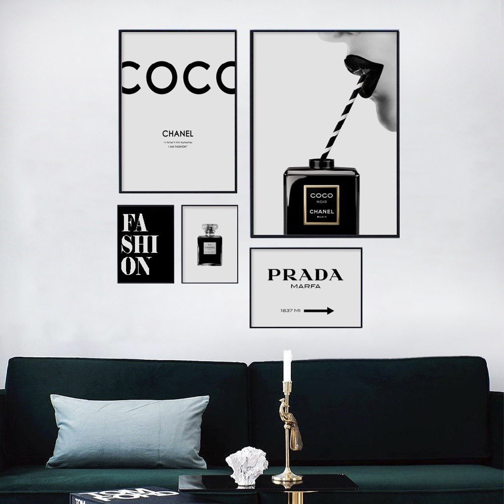

Набор постеров в рамке FASHION