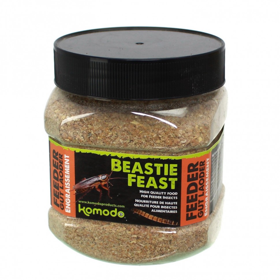 

Корм для кормовых насекомых Komodo Beastie Feast 300г