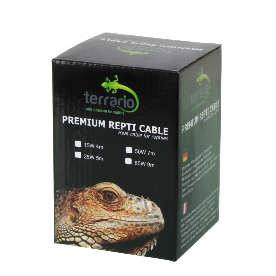 

Нагревательный кабель Terrario Premium Repti Cable 5 м 25W для террариума