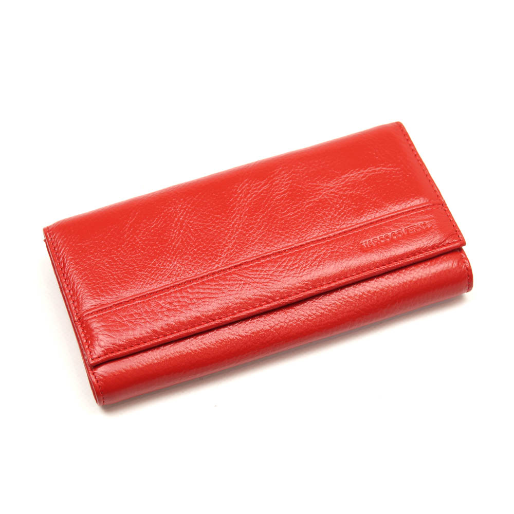

Женский кожаный кошелек Marco Coverna (N3-1003) красный