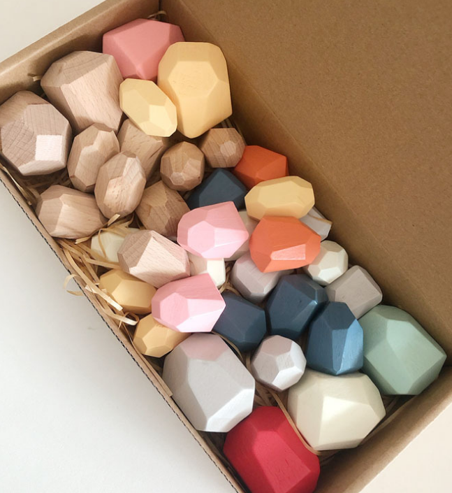 

Деревянные японские камни Туми Иши "Аквамарин" (00016)