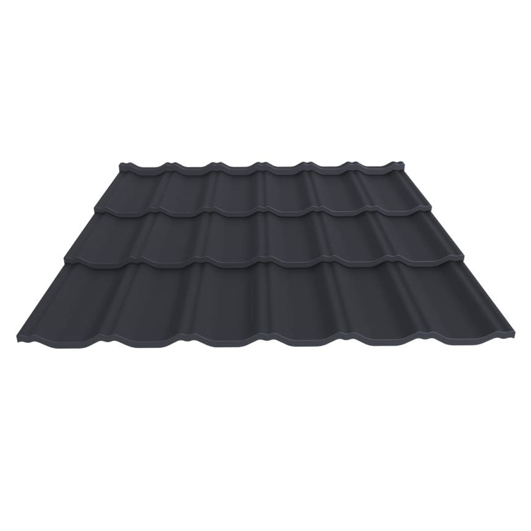 

Металлочерепица ГРАДО Термастил 0,45 мм Украина RAL 7024 Графитовый Арт.201135-7024