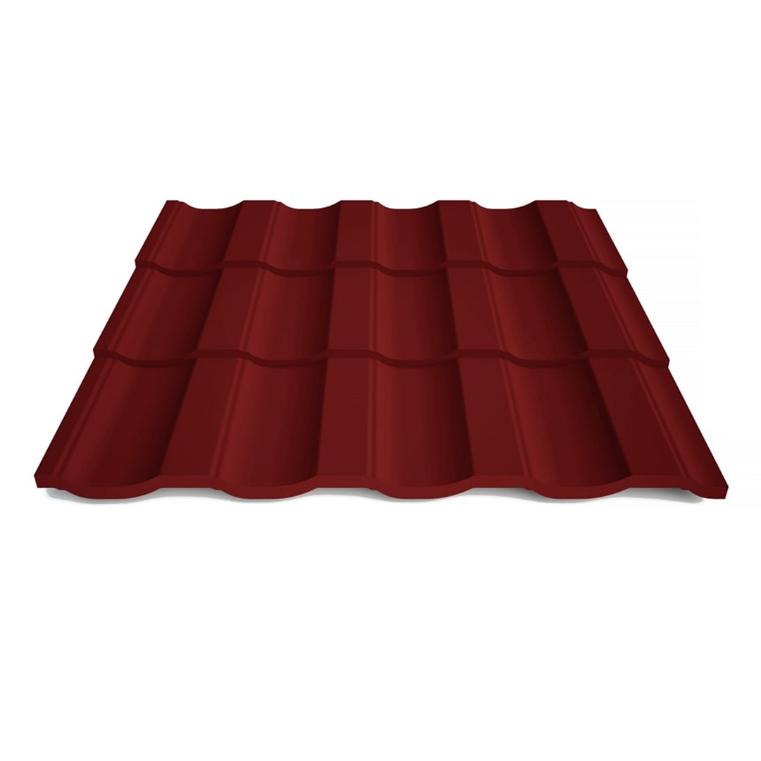 

Металлочерепица Верона Термастил 0,45 мм Турция RAL 3011 Красно-коричневый Арт.201117-3011