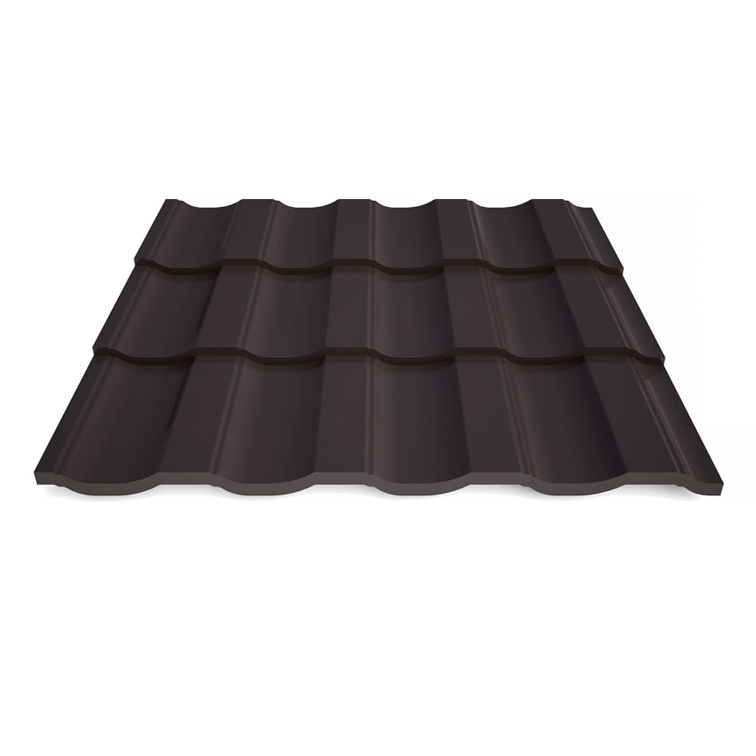 

Металлочерепица Верона Термастил 0,45 мм Китай RAL 8019 Серо-коричневый Арт.201045-8019