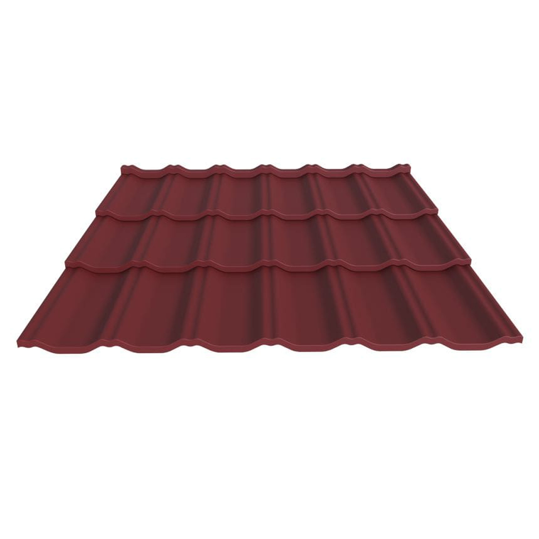 

Металлочерепица ГРАДО Термастил 0,45 мм Италия RAL 3011 Красно-коричневый Арт.201298-3011