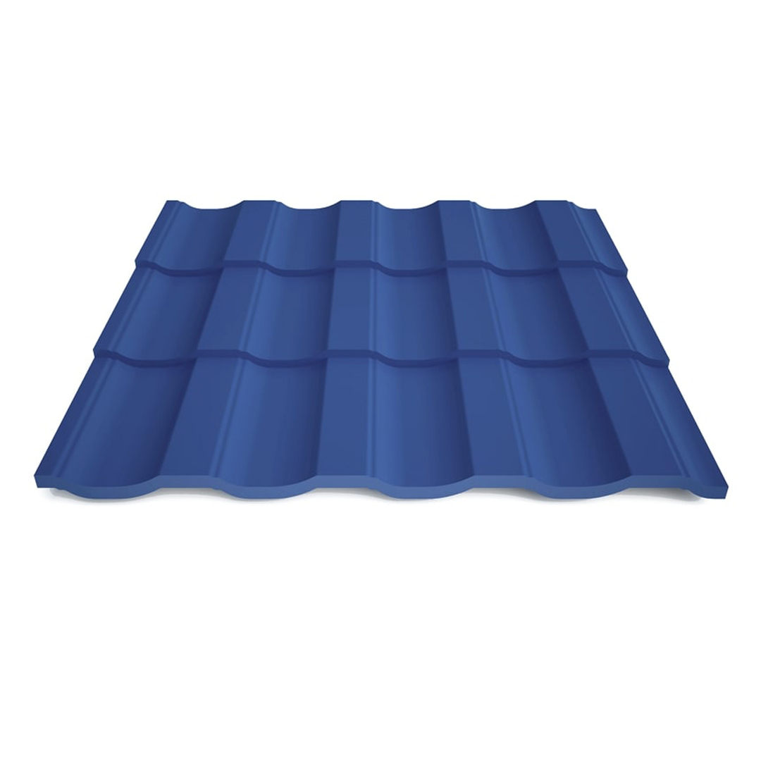 

Металлочерепица Верона Термастил 0,47 мм Италия RAL 5005 Темно-синий Арт.201116-5005