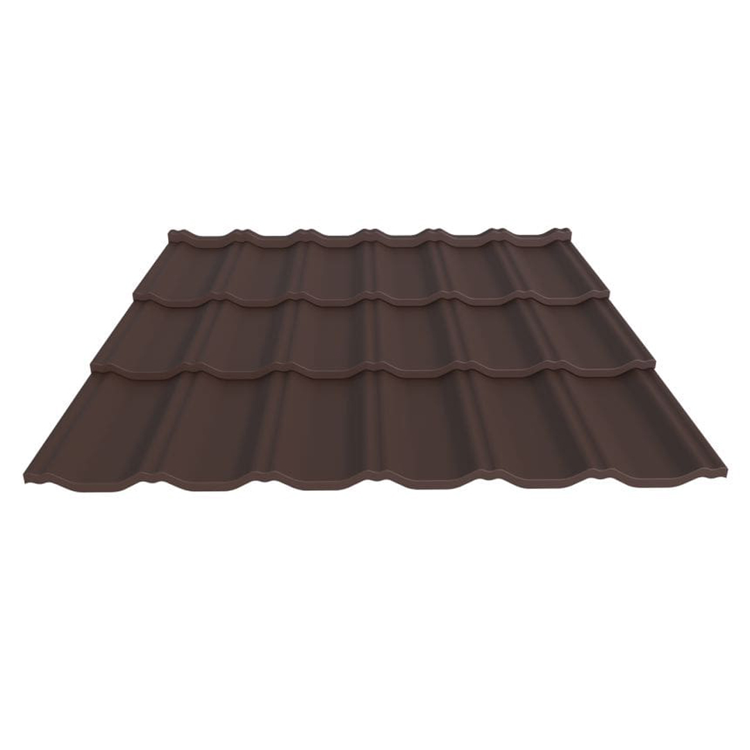 

Металлочерепица ГРАДО Термастил 0,47 мм Словакия RAL 8017 Шоколадно-коричневый Арт.201192-8017