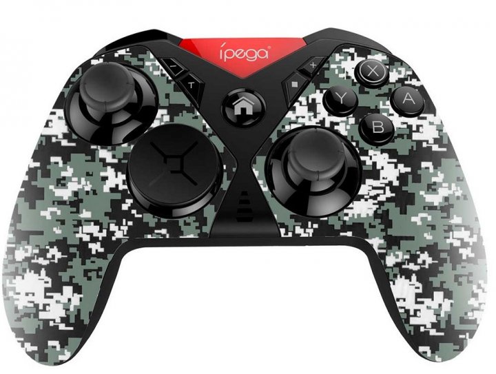 

Ipega PG-SW001C беспроводной геймпад, серый камуфляж для Nintendo switch