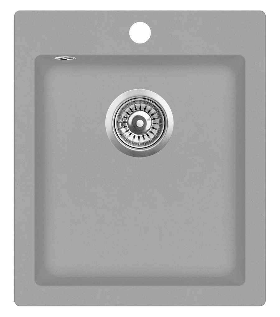 

Кухонная мойка Aquasanita Simplex SQS100W Light Grey 221 Светло серый