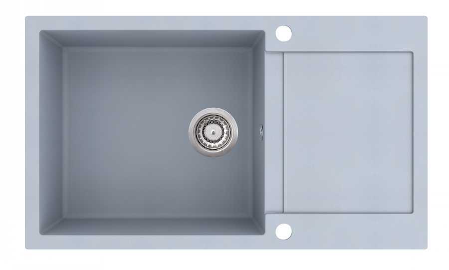 

Кухонная мойка Aquasanita Tesa SQT104AWP Light Grey 221 Светло-серый