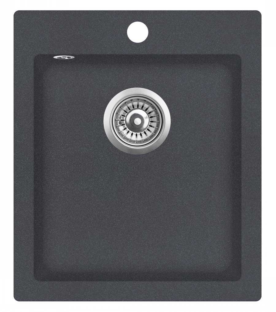

Кухонная мойка Aquasanita Simplex SQS100W Graphite 222 Графит