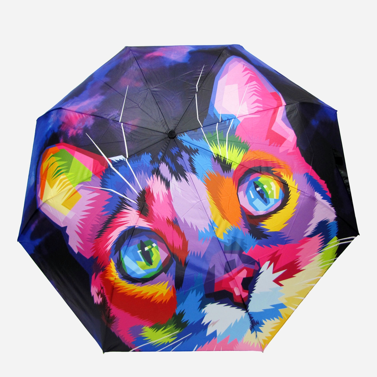 

Зонт складной Doppler 74615714 полный автомат Кот