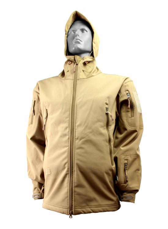 

Куртка тактическая SoftShell Milcraft TAN  (780)-(781, Куртка тактическая SoftShell Milcraft TAN XL (780)-(781)