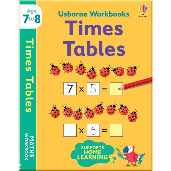 

Usborne Workbooks Times Tables 7-8. Holly Bathie. ISBN:9781474991032