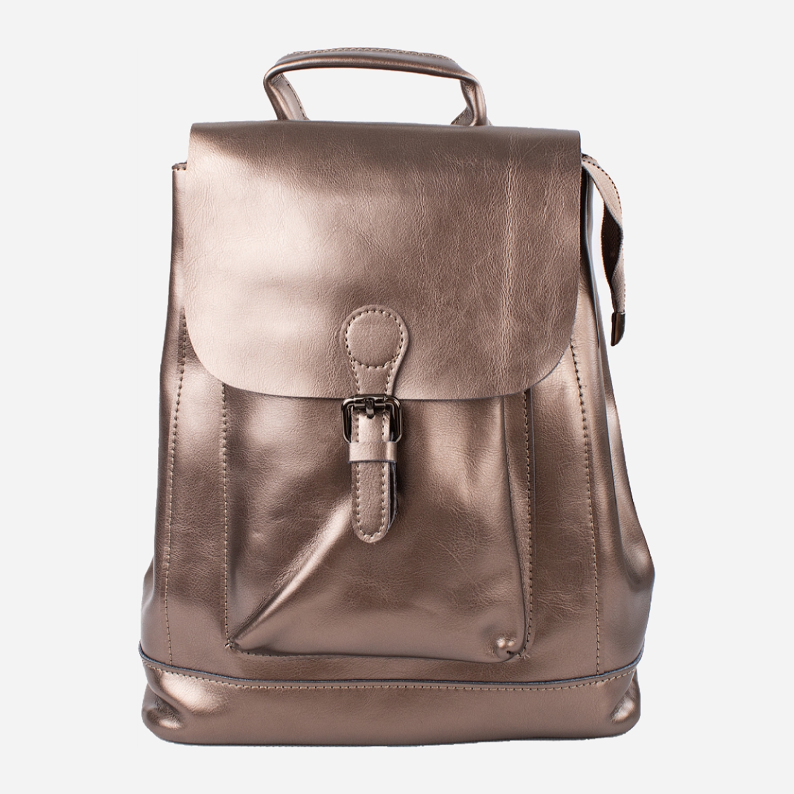 

Женская сумка-рюкзак кожаная Valiria Fashion ODA8107-25 Бронзовая