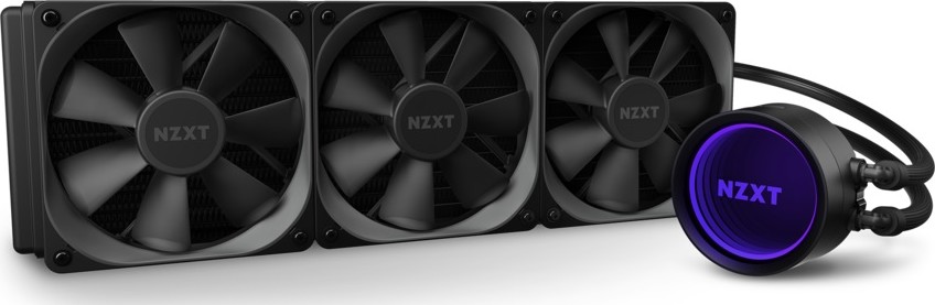 

Система водяного охлаждения NZXT Kraken X73 (RL-KRX73-01), Intel: 2066/2011-3/2011/1366/1200/1156/1155/1151/1150, AMD: AM4, 394x121x27 мм, 4-pin