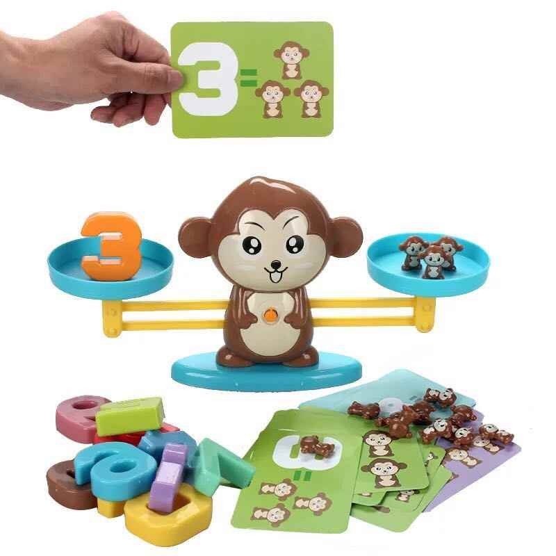 

Игра Сохрани - баланс "Обезьяна", математические весы Monkey balance