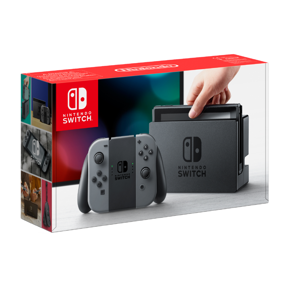 

Ігрова консоль (приставка) Nintendo Switch Grey (Нова ревізія)