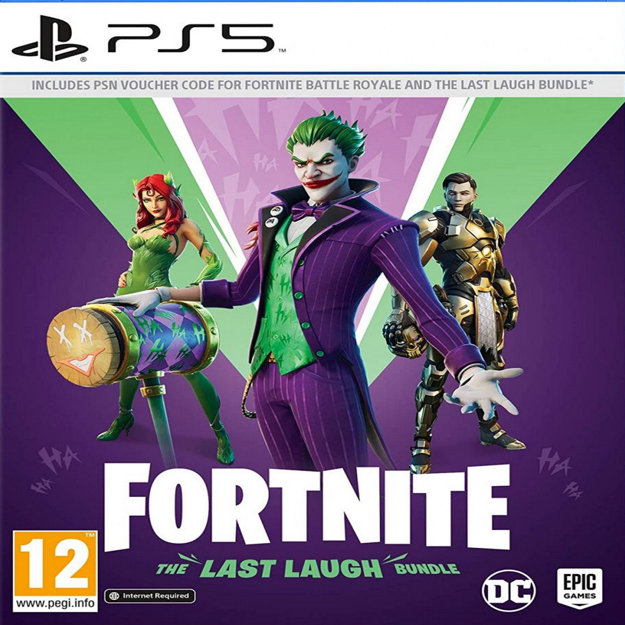 

Fortnite - Last Laugh Bundle + 1000 V-Bucks (русская версия) PS5