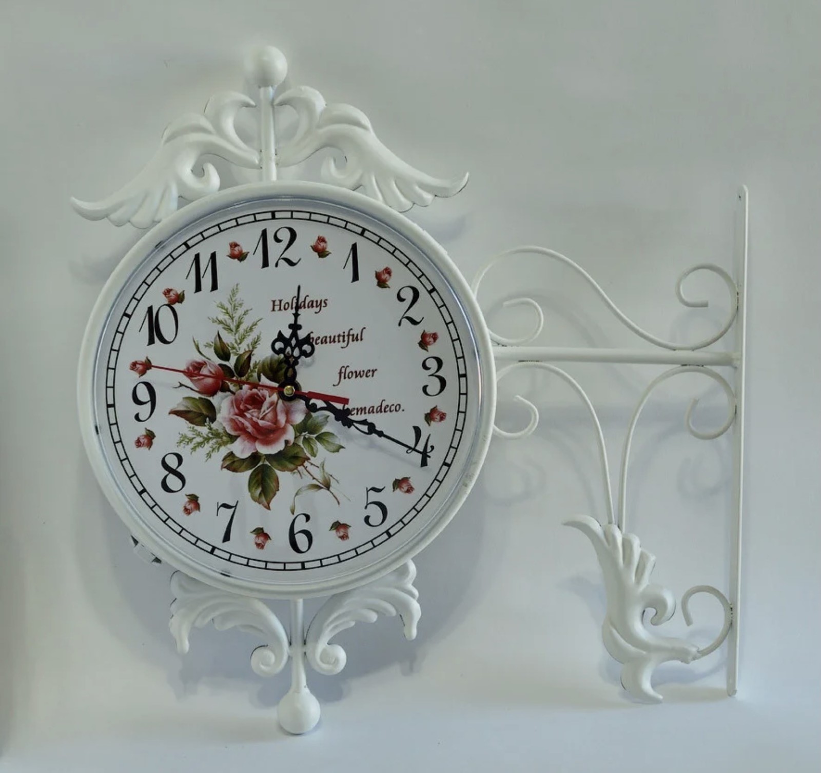 

Часы настенные металлические двухсторонние боковые Ognegriv 40 x 39 x 8 см 3005 /40006092