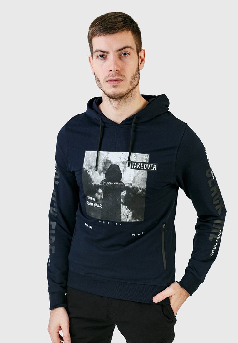 

Худі Stendo 20-2596 Темно-синій, Худі Stendo 20-2596 Темно-синій 2XL