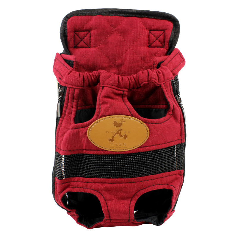 

Переноска для домашних животных Hoopet HY-6 Red M на груди рюкзак тканевый (F_5286-17908)