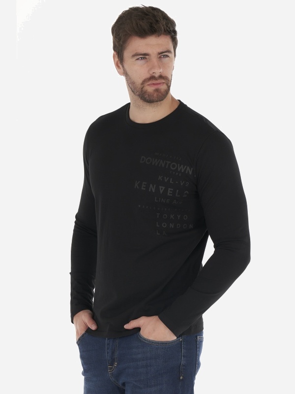 

Лонгслив Kenvelo 10105856  Black, Лонгслив Kenvelo 10105856 2XL Black