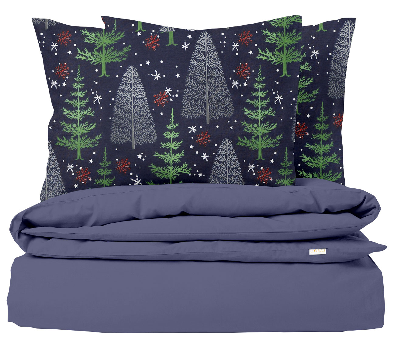 

Комплект постельного белья Cosas Ranfors Dark Blue Winter Wood Night 160х220